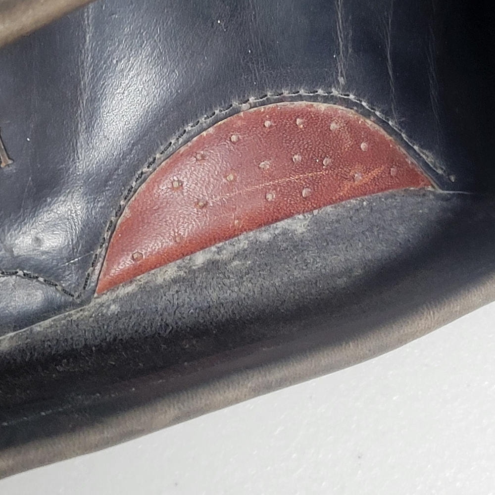 Gucci Classic Vintage Horsebit Leather Slip On Flat Driving Loafers Size 8.5M. - Picture 10 of 16